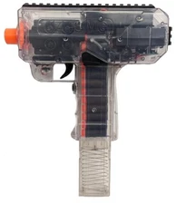 UZI Rapid Fire Dart Gun Blaster Electric Automatic Soft Bullet  Toy Gun - Foam