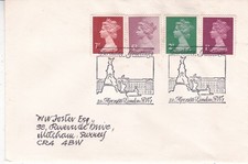 GB 1986 Queens Birthday FDC London SW1 special cancel written VGC