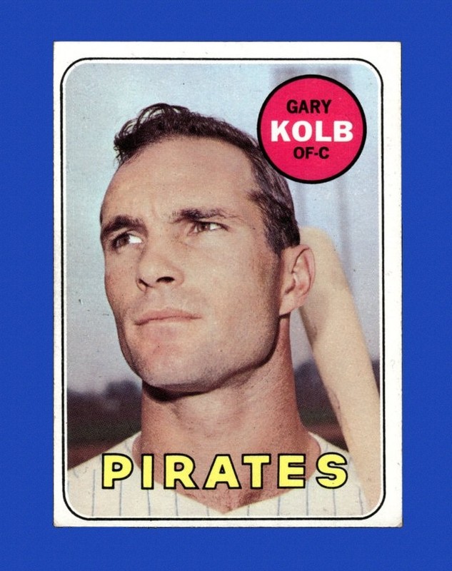1969 Topps Set-Break #307 Gary Kolb EX-EXMINT *GMCARDS*