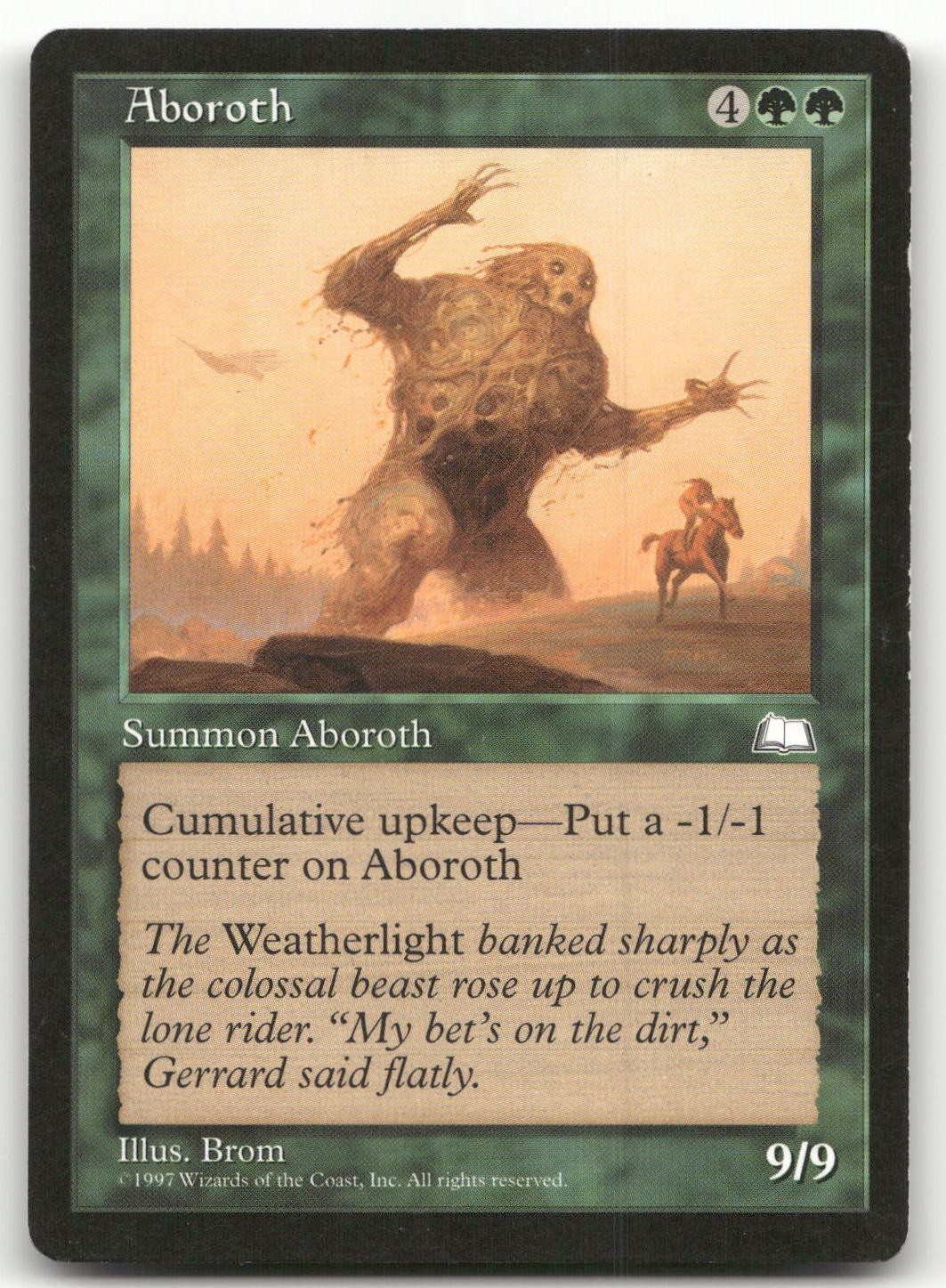 Aboroth (MP) Weatherlight WTH Magic MTG