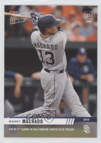 2019 Topps Now 433 Manny Machado