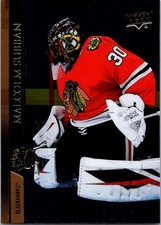 2020-21 UPPER DECK BASE SILVER FOIL MALCOLM SUBBAN CHICAGO BLACKHAWKS #296