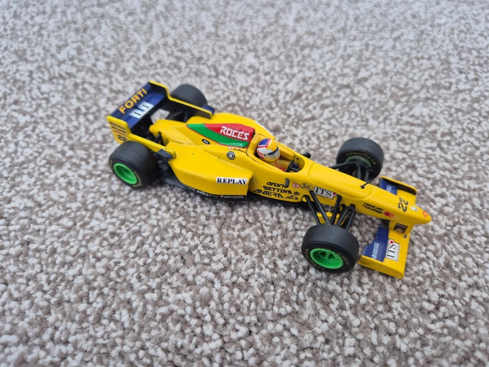ONYX 1/43 CLASSIC FORTI FORD LUCA BADOER EUROPA GP 1996 FORMULA 1 F1 AUTO 287 - Immagine 2 di 4