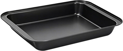 Backblech Tief für Backofen 1 PCS Rechteckige Backform 31.5 x 22 x 5 cm aus Karb