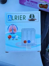 ALRIER Deep Breathing Exercise for Lung Respiratory Breath Trainer 3 Balls