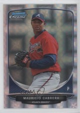 2013 Bowman Chrome Prospects Retail X-Fractor Mauricio Cabrera #BCP114 0f8