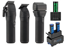 BaByliss PRO Matte Black FX FXONE Professional Clipper Trimmer Shaver BLACKFX