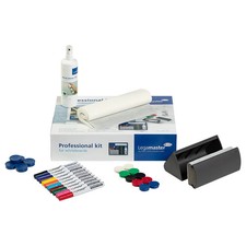 Legamaster - Professional Whiteboard Set - TZ1 Markers, Eraser, Magnets - 77 Pie