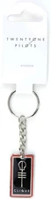Twenty One Pilots Clique keychain Skeleton Symbol band logo Medallion 21 NEW