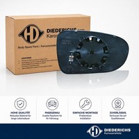 Spiegelglas Aussenspiegel Rechts Diederichs 1490126 FÜR Ford Seat VW