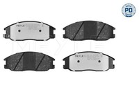 Bremsbelagsatz, Scheibenbremse MEYLE-PD: Advanced Performance A 025 235 6916/PD