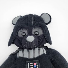 Build A Bear BAB Star Wars Darth Vader Plush Stuffed Animal 18" Cape And Helmet