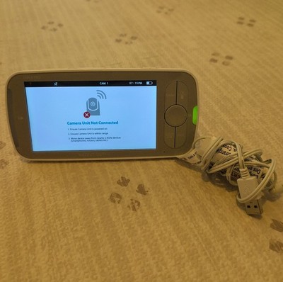 Infant Optics DXR-8 PRO Standalone Monitor Screen +Battery+USB Cord (No Camera)