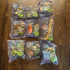 9 Rugrats Burger King Toys 1998 Unopened Toys.