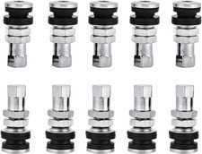 10Pcs Car Truck Motorcycle TR161 Tyre Valve Short Stems Metal Bolt Tire Valve St