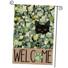 Spring Summer Floral Garden Flag 12x18 Inch Double Sided Garden Size-12 x 18"