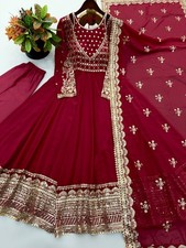 Indian Party Gown Bollywood Salwar Kameez Pakistani Ready To Wear Suits Wedding