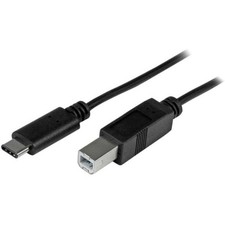 StarTech USB2CB2M 2m USB C to USB B Cable M/M USB 2.0 Black