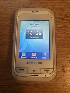 Samsung C3300K Champ weiß entsperrt 1GB 2,4" 1,3MP 30MB Mini Android Smartphone