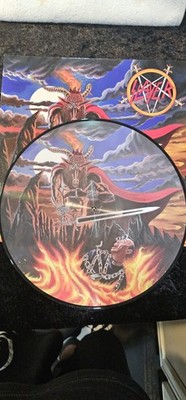 SLAYER UNHOLY SLAYER VINYL LP PICTURE DISC LTD 150! 1983 RECORDING KERRY KING