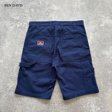 Ben Davis Painter Shorts Workwear Navy Size 32 Men's Vintage Durable