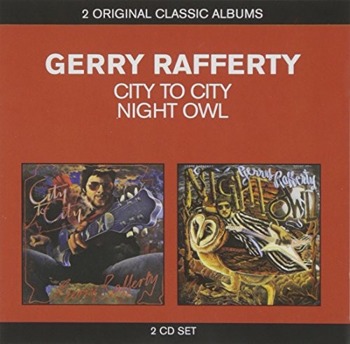 Gerry Rafferty City To City / Night Owl Double CD NEW