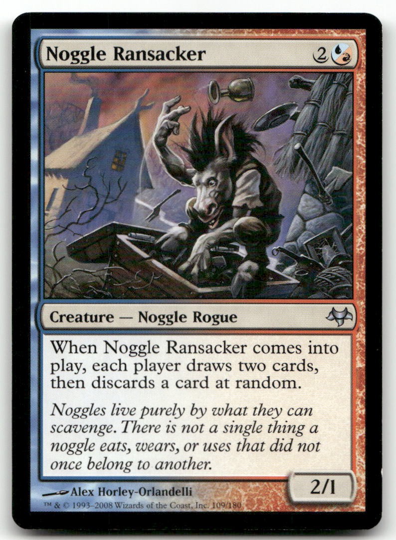 Noggle Ransacker #109 (LP) Eventide EVE Magic MTG