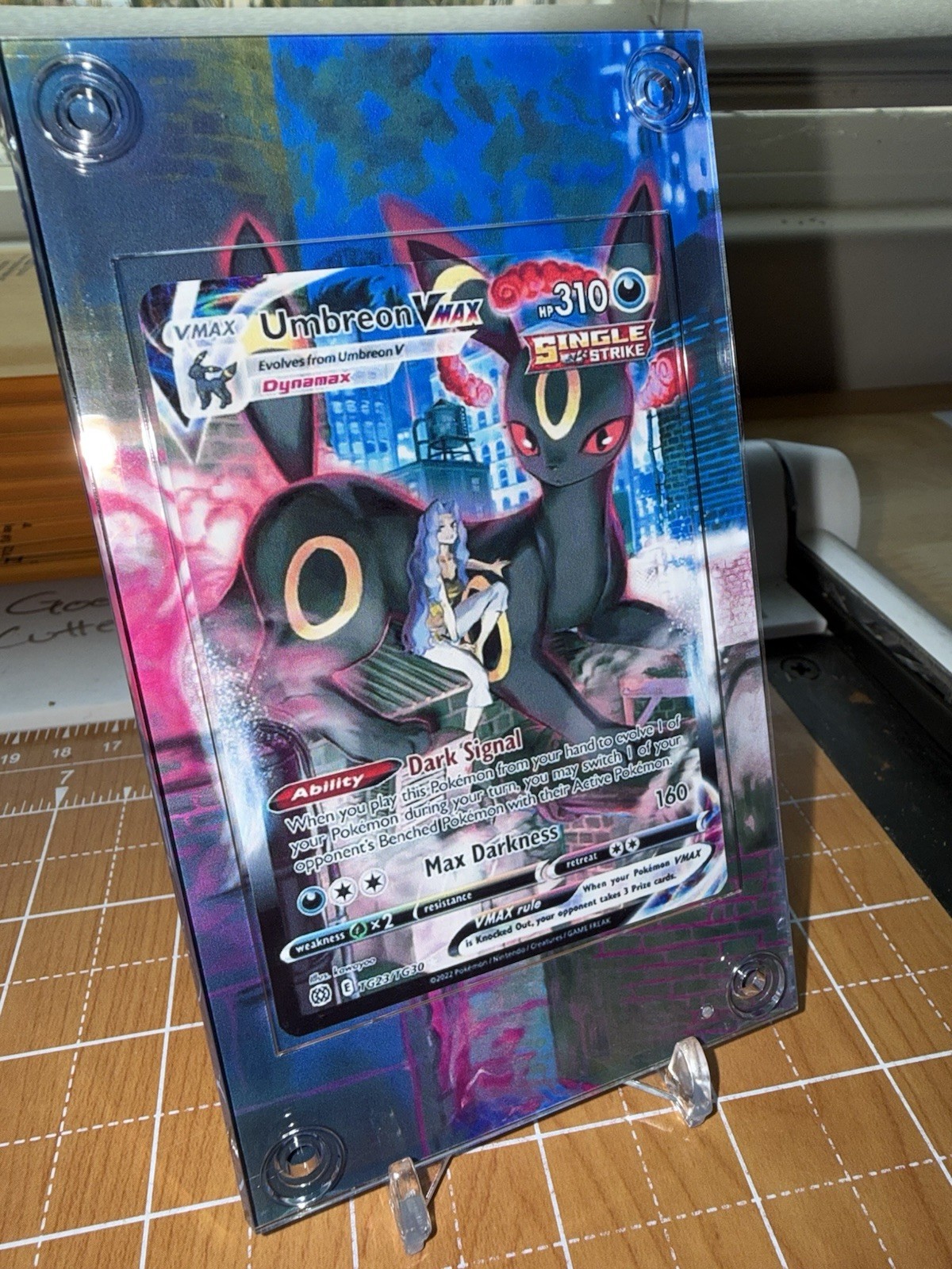 Umbreon Vmax TG23/TG30 Extended Art Pokemon Card Case
