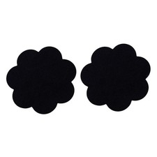 20Pcs Satin Womens Invisible Petal Pasties Sticky