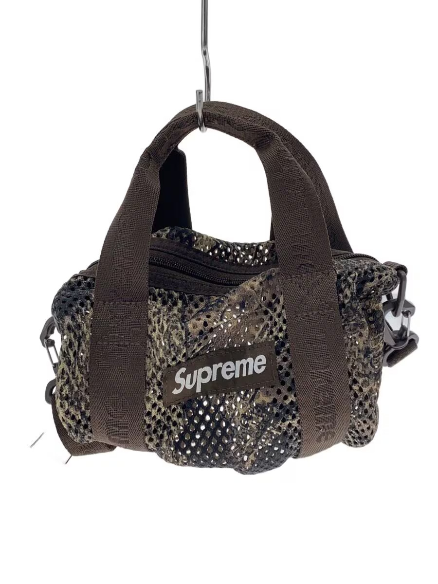 Supreme 2025 Spring/Summer Mesh Mini Duffle Bag in Polyester