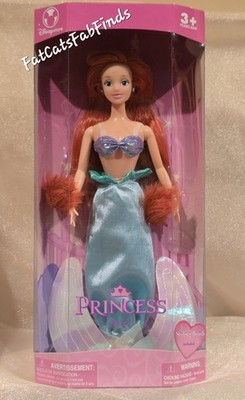 Ariel Mermaid Princess Barbie Doll Disney Store Exclusive RARE New in Box