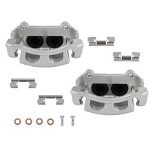 2Pcs Disc Brake Calipers Front Left and Right with Bracket