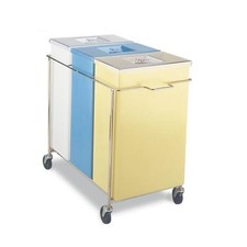 Franklin P434 C/A W/Y/B 12 gal Ingredient Bin Set