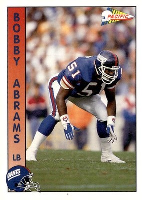1992 Pacific #542 Bobby Abrams Rookie | eBay