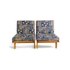 2x Original Getama GE370 Midcentury Sessel Hans J. Wegner Eiche