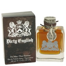 Juicy Couture Dirty English Eau de Toilette, Cologne for Men, 3.4 Oz, NEW IN BOX