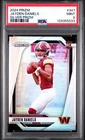 2024 Panini Prizm Jayden Daniels Silver Prizm Rookie Card #347! PSA 9!