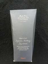 Mens Bath House Spanish Fig Nutmeg Shave Gel European 100ml