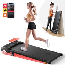 Under Desk Treadmill with Incline, Walking Pad for Home Office, 10 Elevation...