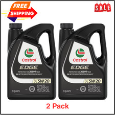 Castrol EDGE 5W-20 Advanced Full Synthetic Motor Oil, 5 Quarts x2 39.95 per gallon