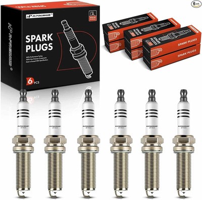 Iridium Platinum Spark Plugs Compatible with Passat 2006-2018, Atlas 2018-2019,