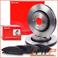 DISCHI FRENO BREMBO RIVESTITI Ø328 VENTILATI + PASTIGLIE ANTERIORI PER JEEP GRAND CHEROKEE MK 3