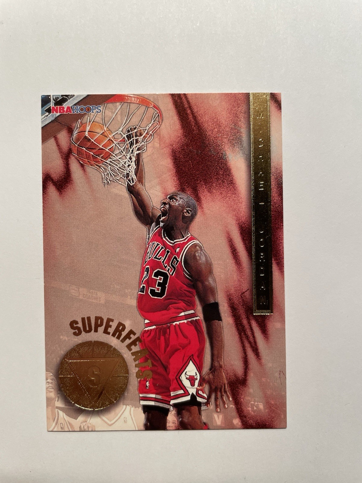 Michael Jordan 1996 Hoops #1 Superfeats Price Guide - Sports Card