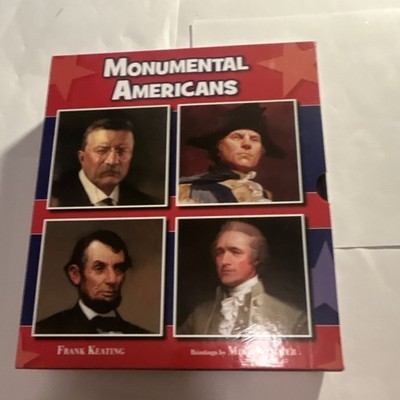 Simon & Schuster Monumental Americans Box Set Frank Keating Illustrated YA