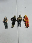 VINTAGE GI JOE USED figure lot x4 ARAH 1980s parts or restore