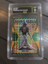2022 Panini Mosaic - Rookie Debut Oneil Cruz #RD-5 Green Mosaic Prizm (RC)