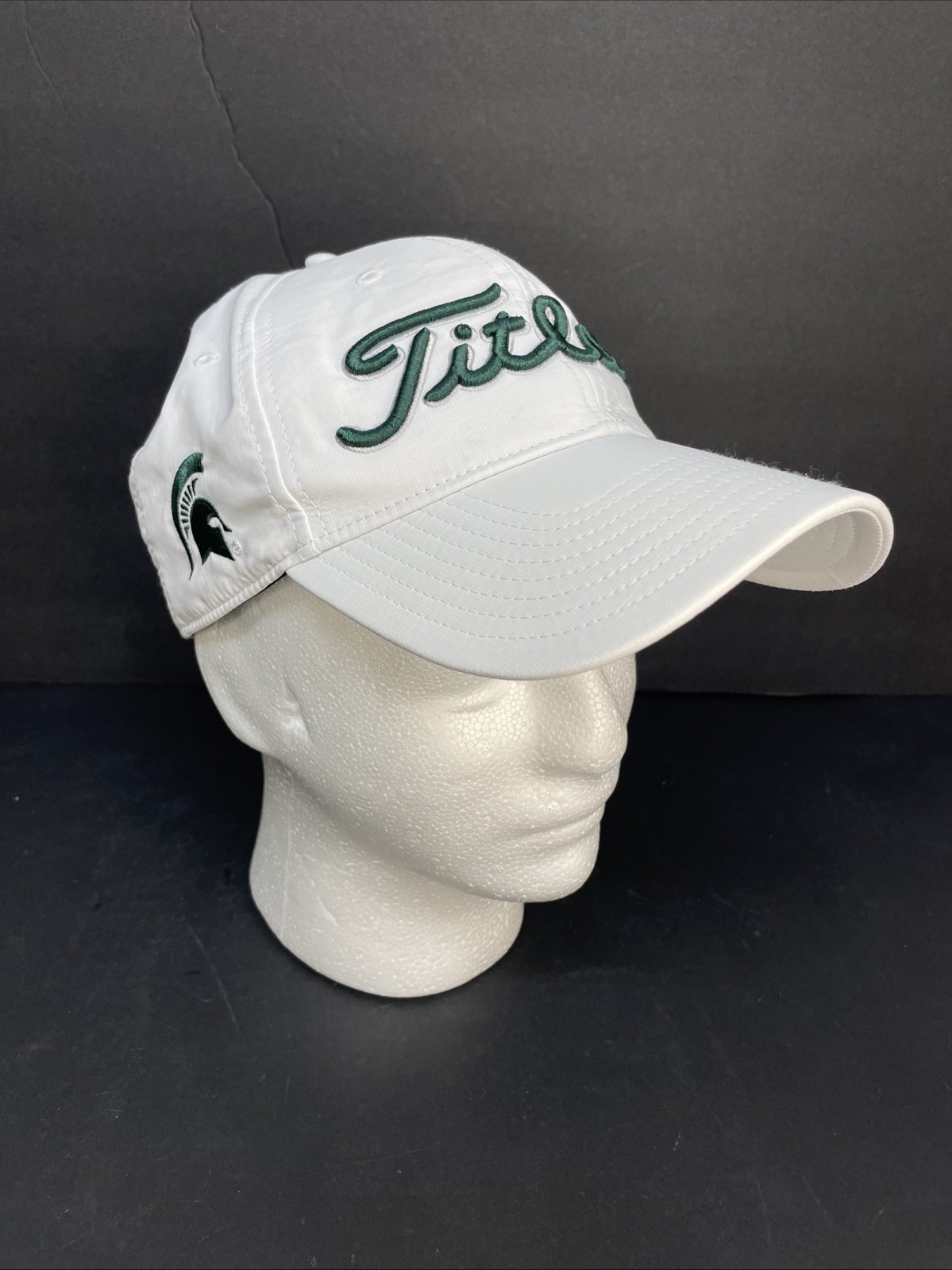'47 Titleist Michigan State Spartans Golf Hat Snap Back  White Ships Fast!