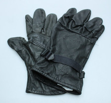 USGI US Military Light Duty Black Leather Gloves Men's / Women's Sz. 3 - Small