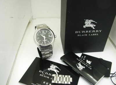 BURBERRY Blue Lable Watch *IN BOX* Burberry Stainless Steel 38mm The City Quartz Watch Blue  main image 4