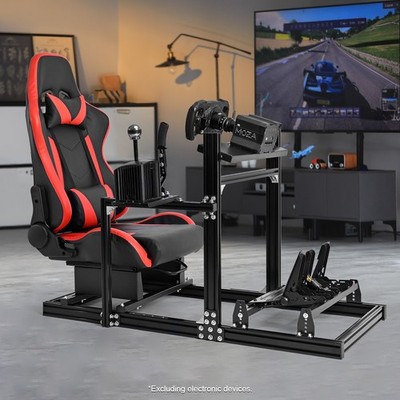 Marada 3060 Aluminum Racing Simulator Cockpit Fit Logitech G923 G29 Thrustmaster